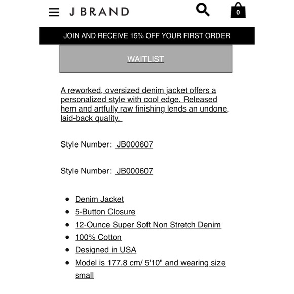 J Brand “Deena” W/ Released Hem In Arcane - M - Picture 5 of 8